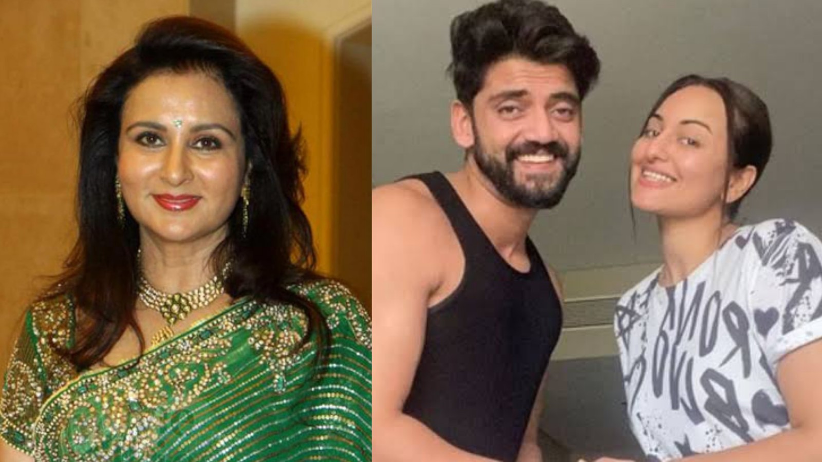 Poonam Dhillon just confirmed Sonakshi Sinha & Zaheer Iqbal's wedding; says she received a 'lovely invitation' 900112