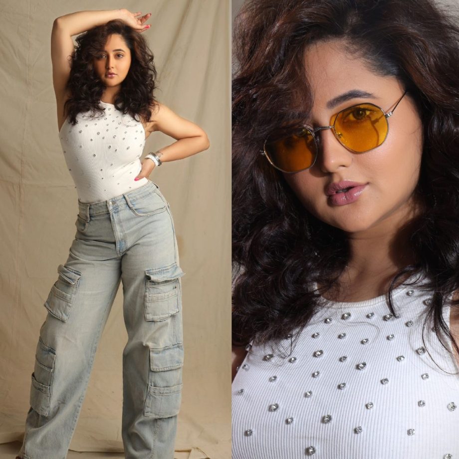 Rashami Desai Shows Us How To Nail Casual Style With White Top And Baggy Jeans 899359