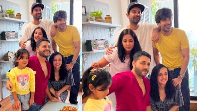 Reunion Time For Iss Pyaar Ko Kya Naam Doon? Team; Barun Sobti, Sanaya Irani, Mohit Sehgal Celebrate Gautam Hegde’s Birthday