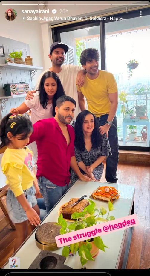 Reunion Time For Iss Pyaar Ko Kya Naam Doon? Team; Barun Sobti, Sanaya Irani, Mohit Sehgal Celebrate Gautam Hegde's Birthday 901648