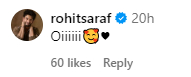 Rohit Saraf Blushes As Wamiqa Gabbi Turns 'Fiery' In Stunning Photoshoot On Instagram 903180