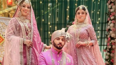 RSHD Fame Dheeraj Dhoopar Shares BTS Glimpse Of Traditional Look With Co-Stars Seerat Kapoor And Yesha Rughani