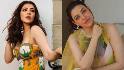 Get Ready To Shine This Summer Like Kajal Aggarwal In Printed Maxi Dresses