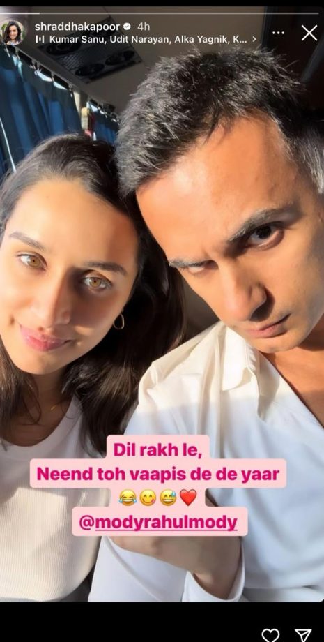 Shraddha Kapoor Fuels Dating Speculations With Rahul Mody, Sweetly Says 'Keep My Heart' 901270
