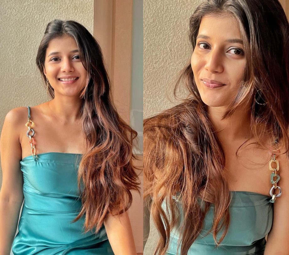 Slay In Satin Dress Inspired By Samridhii Shukla, Tejasswi Prakash And Bhavika Sharma 898056