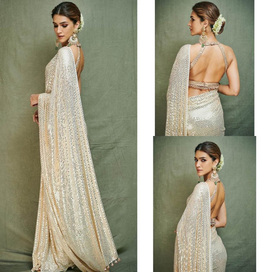 Sonakshi Sinha to Mouni Roy: 6 Bollywood Divas Showcasing Favourite Ivory Sarees Fit Is Perfect For Weddings to Festivals 903198