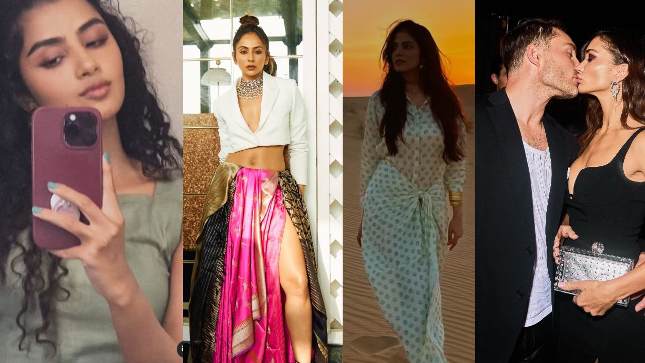 South News: Rakul Preet Singh Stuns In Blazer, Malavika Mohanan's Abu Dhabi Vacation, Amy Jackson's Sweet Kiss To Anupama Parameswaran's Cute Mirror Selfie 903683