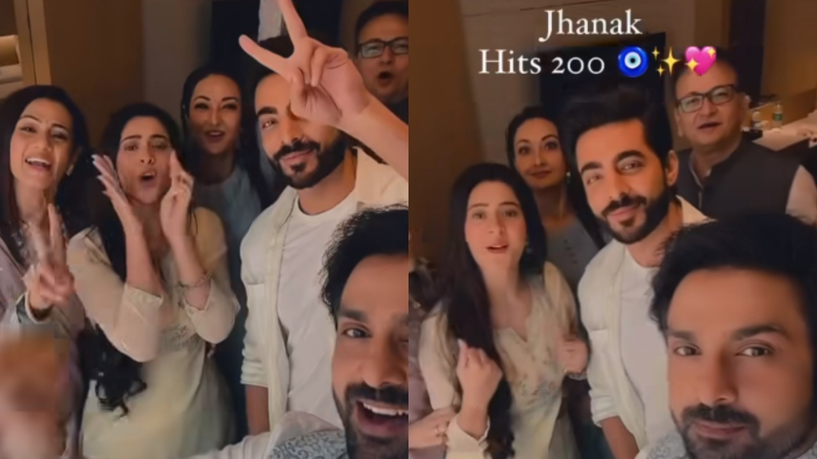 Star Plus’ Jhanak completed 200 episodes; Hiba Nawab & others celebrate
