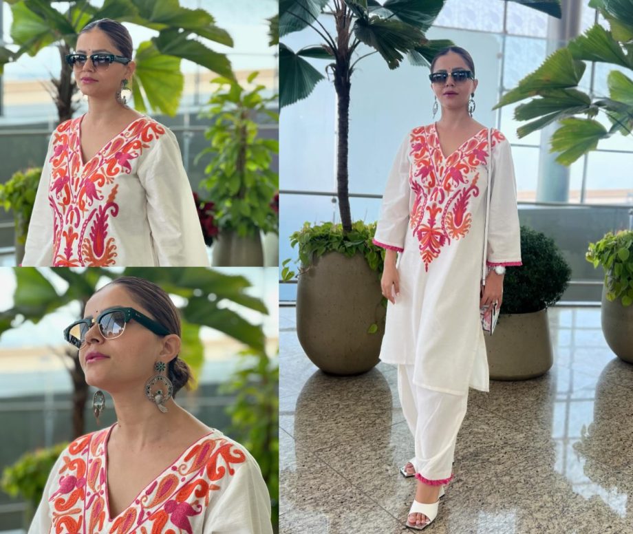 Step Up Your Style With Rubina Dilaik's Trendy Co-ord Set For Casual Outing 900246