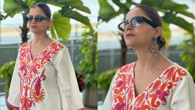 Step Up Your Style With Rubina Dilaik’s Trendy Co-ord Set For Casual Outing