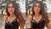 Suhagan Chudail Fame Nia Sharma Turns ‘Black Beauty’ In Bralette And Slit Skirt