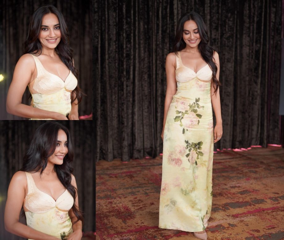 Surbhi Jyoti Flaunts Her Western Look In Lenora Floral Dress In Instagram Photoshoot 900936