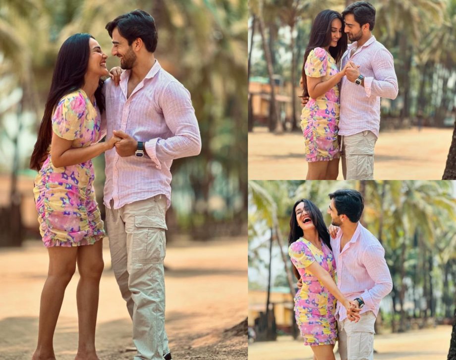 Surbhi Jyoti & Zayn Ibad Khan share images of their cute chemistry that makes 'Gunaah' 903388