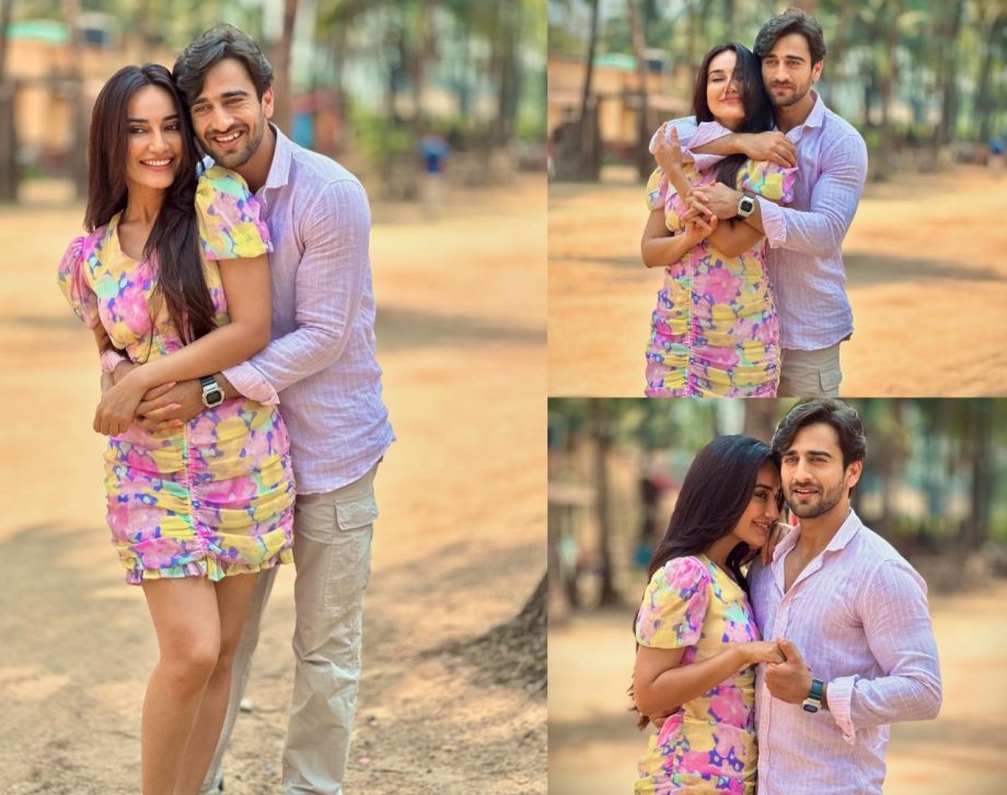 Surbhi Jyoti & Zayn Ibad Khan share images of their cute chemistry that makes 'Gunaah' 903389