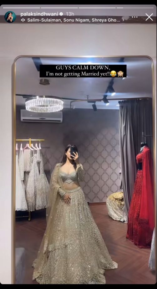Taarak Mehta Fame Palak Sindhwani Shares Sneak Peek Of Wedding Attire 903363