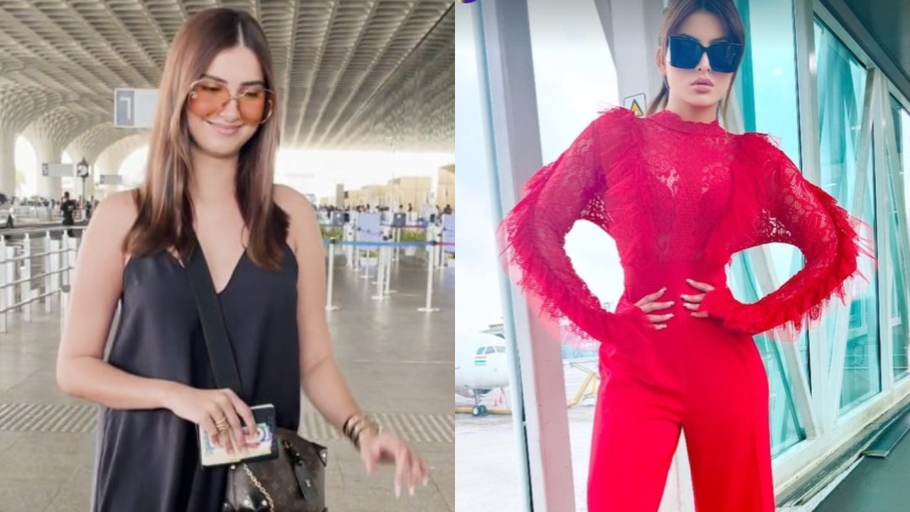 Tara Sutaria's Simple Dress Vs. Urvashi Rautela's Glam Jumpsuit: Who Nails In Airport Fashion? 899167
