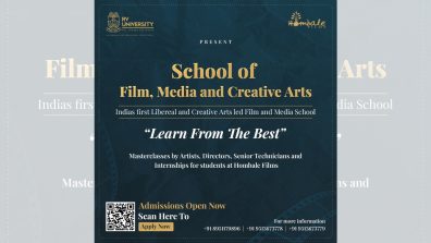 The biggest blockbuster makers Hombale Films partners with RV University to Launch School of Film, Media and Creative Arts!