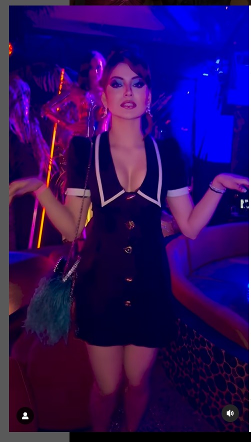 Urvashi Rautela Looks Stunning In A Deep-Neck Black Cocktail Dress, Check Out Unseen Photos! 901657
