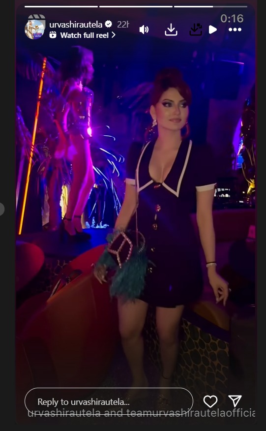 Urvashi Rautela Looks Stunning In A Deep-Neck Black Cocktail Dress, Check Out Unseen Photos! 901659