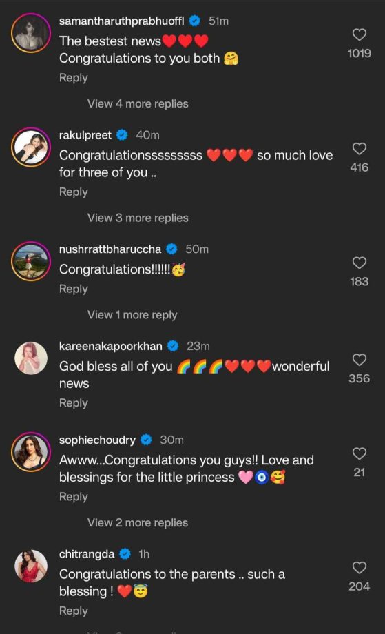 Varun Dhawan shares an adorable video to announce the arrival of his baby girl; Priyanka, Kareena & others react 898257