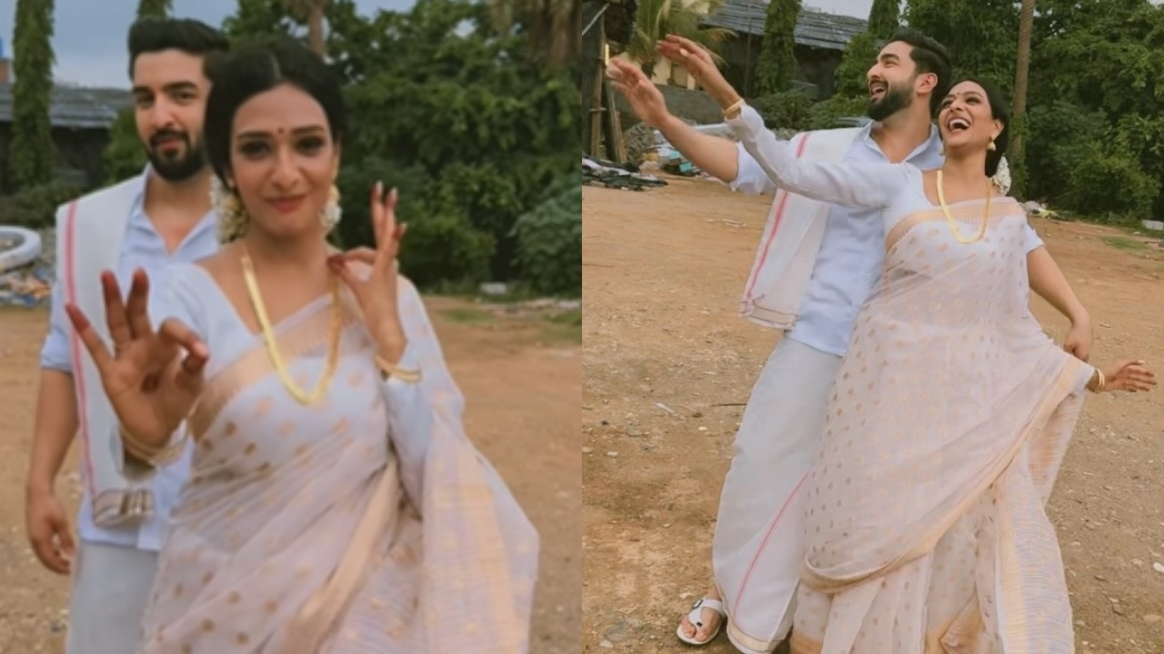 [Video] Bhagya Lakshmi Fame Rohit Suchanti & Aishwarya Khare In Pushpa 2 Fever Dance On Angaaron