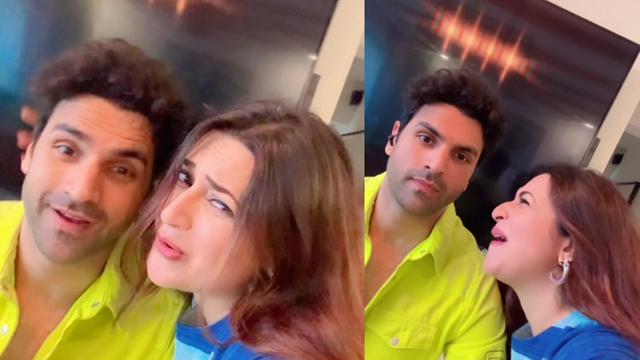 Vivek Dahiya's Reaction When Divyanka Tripathi Disturbs Him During Work, Watch Video 899575