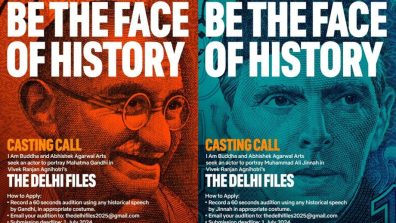 Vivek Ranjan Agnihotri’s ‘IAmBuddha’ takes a pioneering step by opening the casting for ‘The Delhi Files’ on a Pan India level!