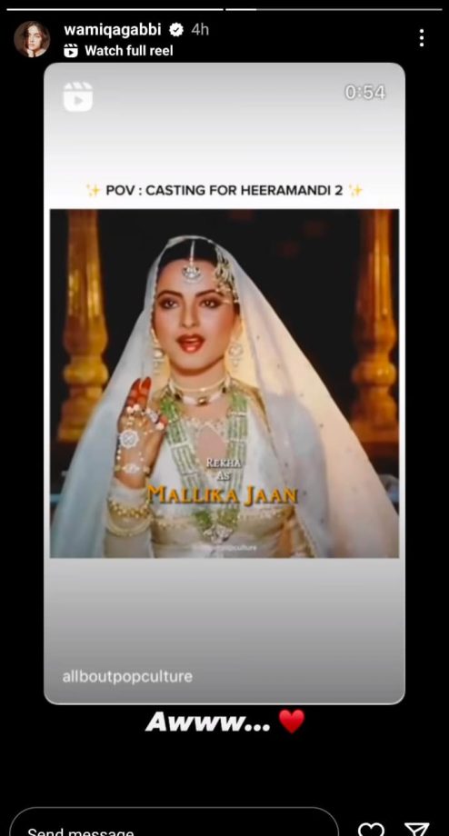 Wamiqa Gabbi Wants Deepika Padukone, Kareena Kapoor, Aishwarya Rai & More In Heeramandi 2, Check Out 898016