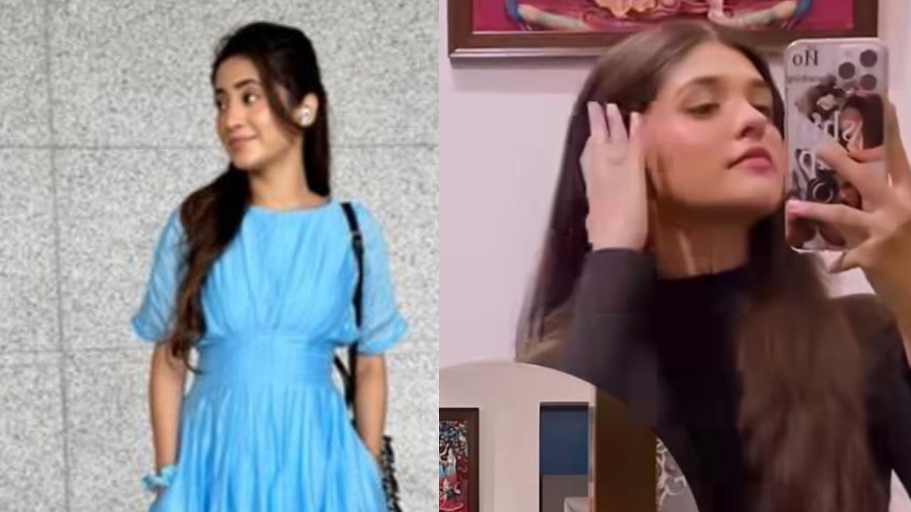 Yeh Rishta Kya Kehlata Hai Fame Shivangi Joshi's Royal Look In Blue, Pranali Rathod Looks Cute In Mirror Selfie 904024