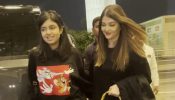 Aishwarya Rai And Daughter Aaradhya Look Fabulous As They Twin In Black Outfits At Mumbai Airport 906909