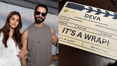 And ‘It’s a Wrap’ on the Shahid Kapoor & Pooja Hegde starrer ‘Deva’; the latter shares a story