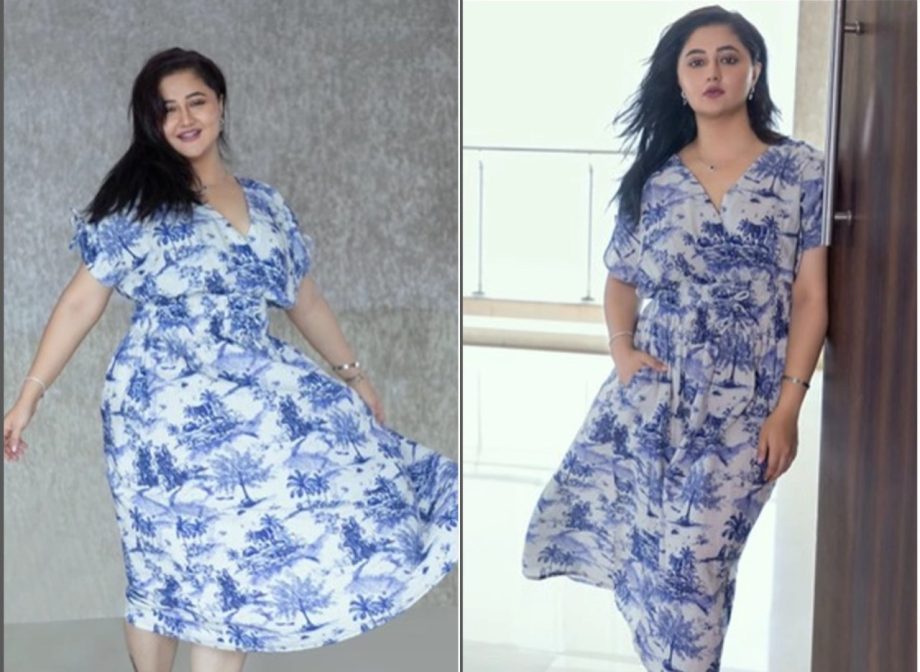 Ankita Lokhande And Rashami Desai Dazzle In Trendy Printed Dresses, Best For Monsoon Fashion 908037