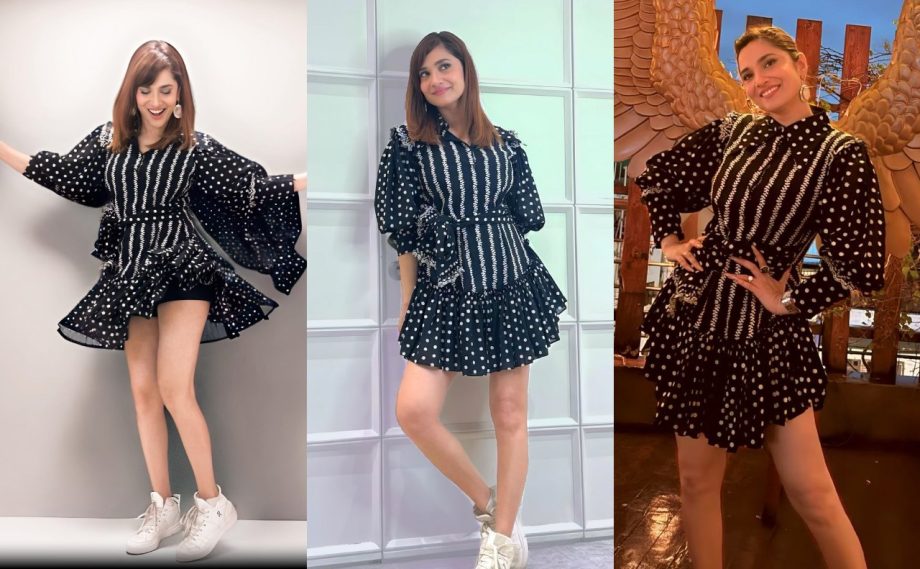 Ankita Lokhande And Rashami Desai Dazzle In Trendy Printed Dresses, Best For Monsoon Fashion 908038