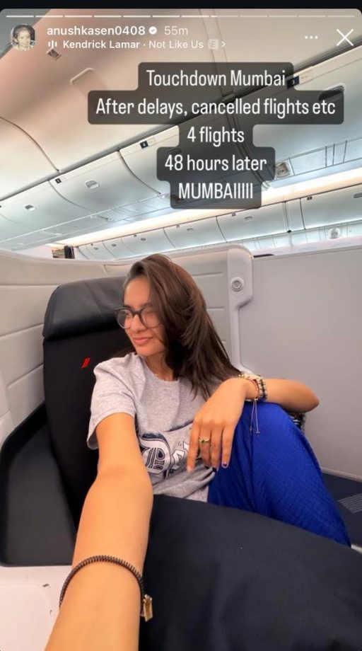 Anushka Sen's 48-Hour Travel Ordeal: Actress Faces Flight Cancellations and Delays 909108