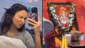 Ashi Singh Begins Shoot For Her Upcoming Project With Ganesh Pooja In Hyderabad