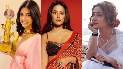 Elevate Your Saree Game With Bold Blouse Designs Inspired By Pranali Rathod, Hina Khan, And Shivangi Joshi