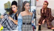 Have a look at Demi Lovato’s plaid outfits
