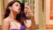 Avneet Kaur Looks Dazzling In Purple Off-Shoulder Crop Top And Slit Skirt, Flaunts Toned Physique