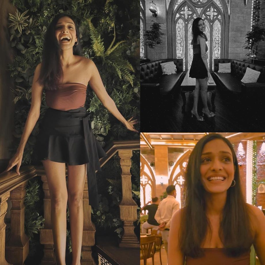 Bhagya Lakshmi Actress Aishwarya Khare Looks Stunning In A Strapless Dress, Flaunts Her Toned Legs! 906726