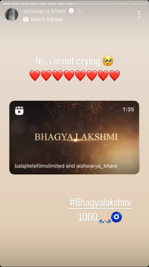 Bhagya Lakshmi Completes 1000 Episodes: Aishwarya Khare Gets Emotional, Rohit Suchanti Reacts 906382