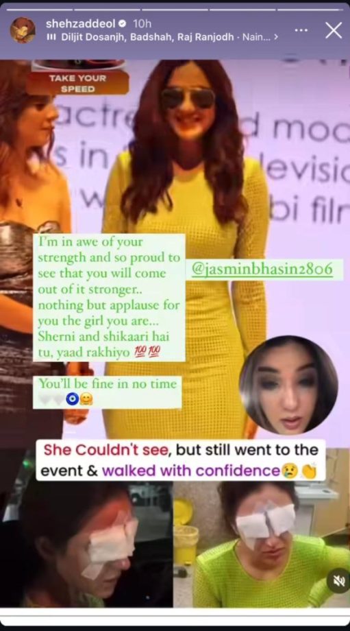 Bigg Boss 14: Shehzad Deol Praises Jasmin Bhasin For Attending The Event Despite Her Bad Eye Condition 909219
