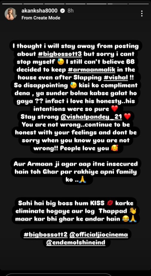 Bigg Boss OTT 3 Slap Incident: Kushal Tandon, Akanksha Puri, Gauahar Khan and many more support Vishal Pandey; demand exit of Armaan Malik 905828