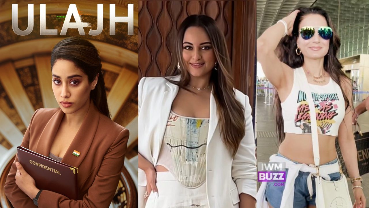 Bollywood News: Janhvi Kapoor Unveils Release Date Of Ulajh, Ameesha Patel Flaunts Abs To Sonakshi Sinha Promoting Kakuda 906112