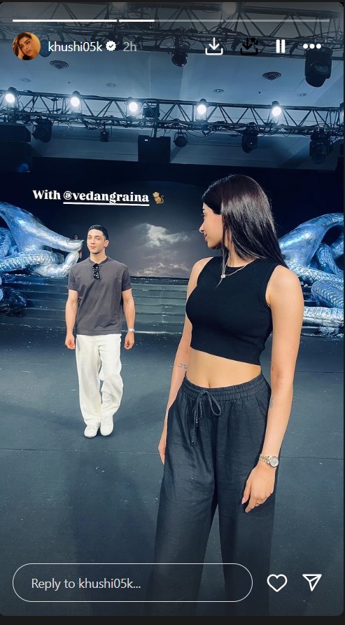 Bollywood News: Khushi Kapoor turns showstopper with beau Vedang Raina, Sonam Kapoor's wish for hubby, Malaika Arora's cryptic post again & more 910102