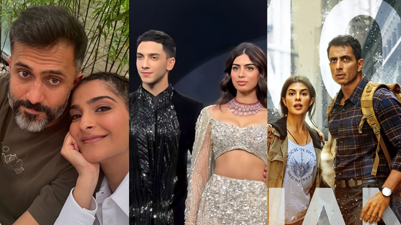 Bollywood News: Khushi Kapoor turns showstopper with beau Vedang Raina, Sonam Kapoor's wish for hubby, Malaika Arora's cryptic post again & more 910106