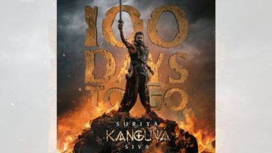 Brace yourself for the kings arrival! 100 days to go for Studio Green’s Kanguva’, starring Suriya!