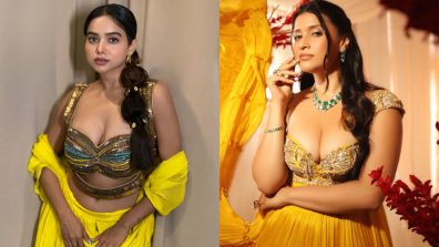 Brighten Up Your Haldi Ceremony With Mannara Chopra And Manisha Rani’s Yellow Ethnic Fit