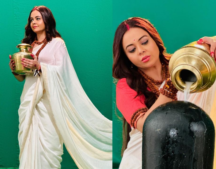 Chathi Maiyya Ki Bitiya Actress Devoleena Bhattacharjee Glows In Sarees Amidst Pregnancy News 909073