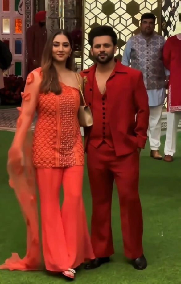 Disha Parmar Celebrates Husband Rahul Vaidya's Performance At Anant Ambani-Radhika Merchant's Sangeet 905799