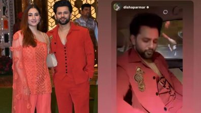 Disha Parmar Celebrates Husband Rahul Vaidya’s Performance At Anant Ambani-Radhika Merchant’s Sangeet